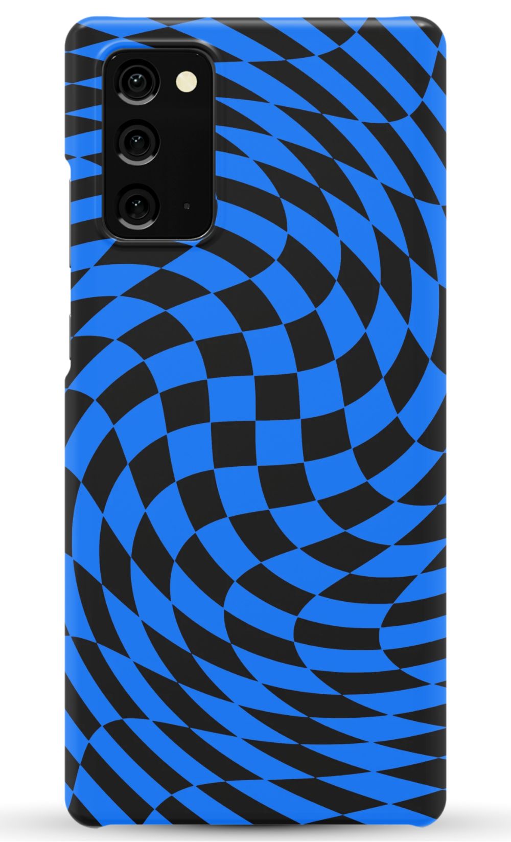 Twisted Blue Checkered Phone Case - B7Cases