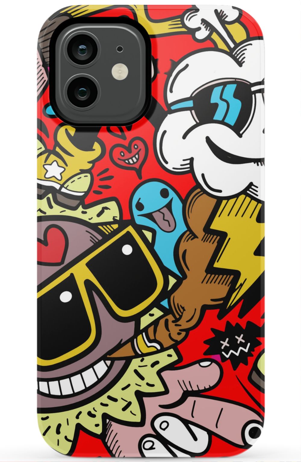 Street Bombing Graffiti Phone Case - B7Cases