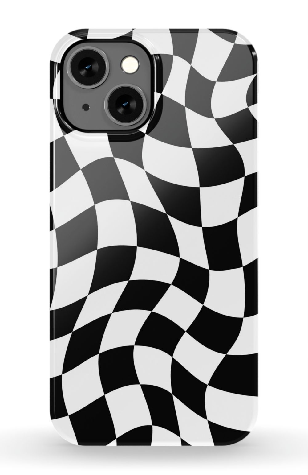 Black White Checkered Phone Case - B7Cases