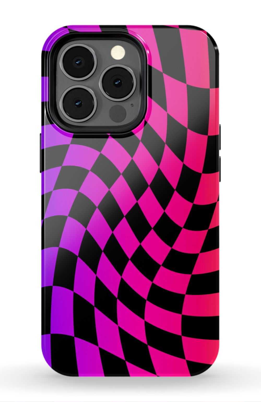 Wavy Checkers Phone Case - B7Cases