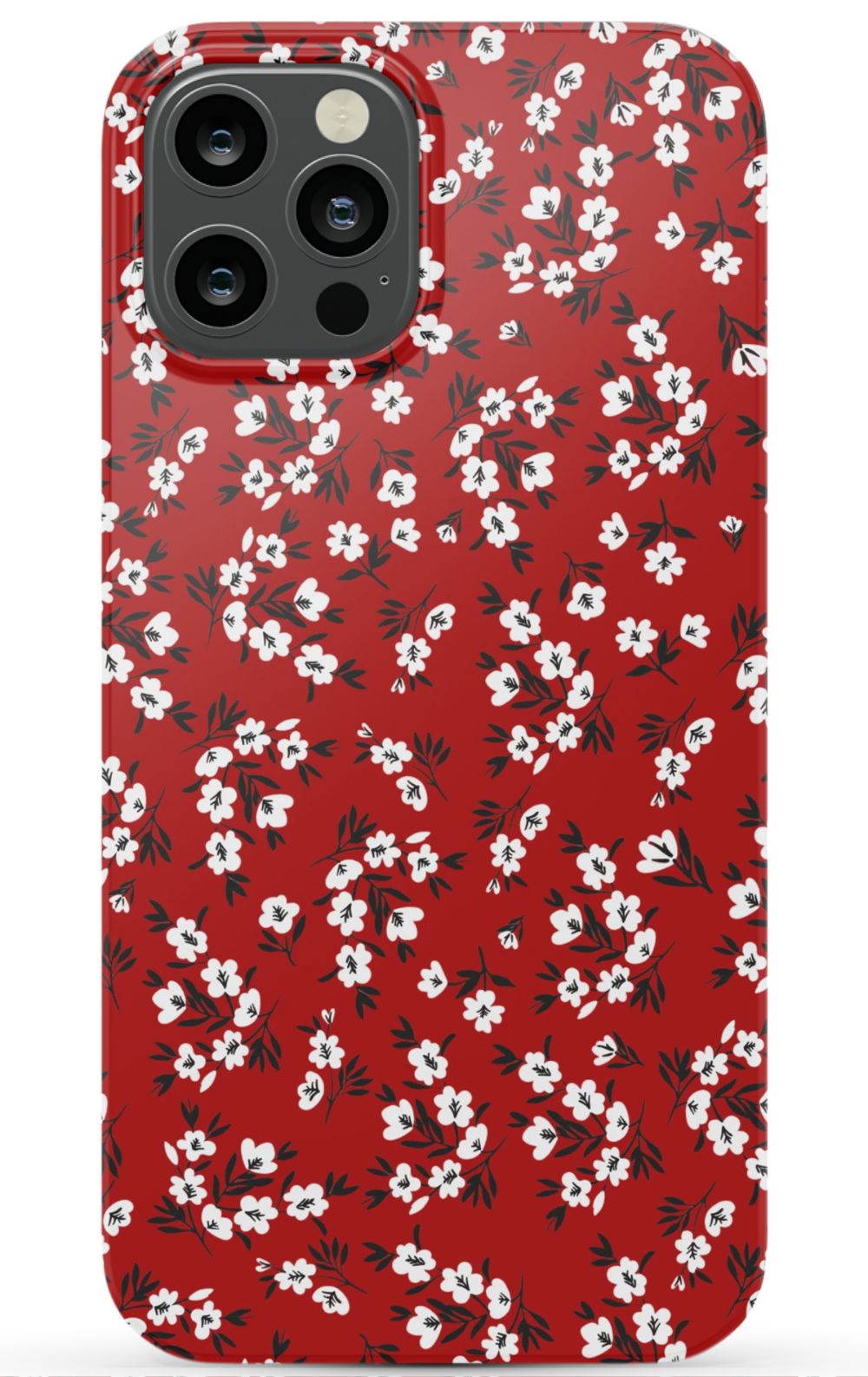 Red Blooming Phone Case - B7Cases