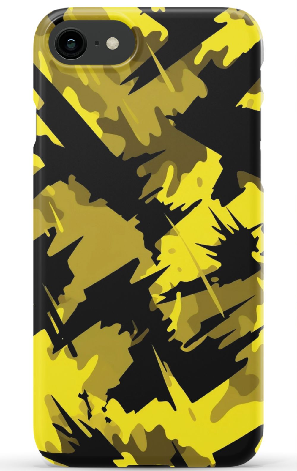 Yellow Blazing Camo Phone Case - B7Cases