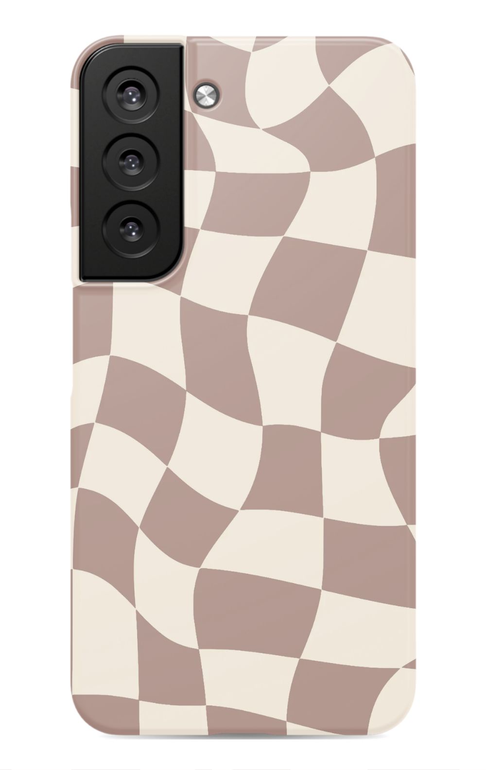 Light Brown Checkered Phone Case - B7Cases