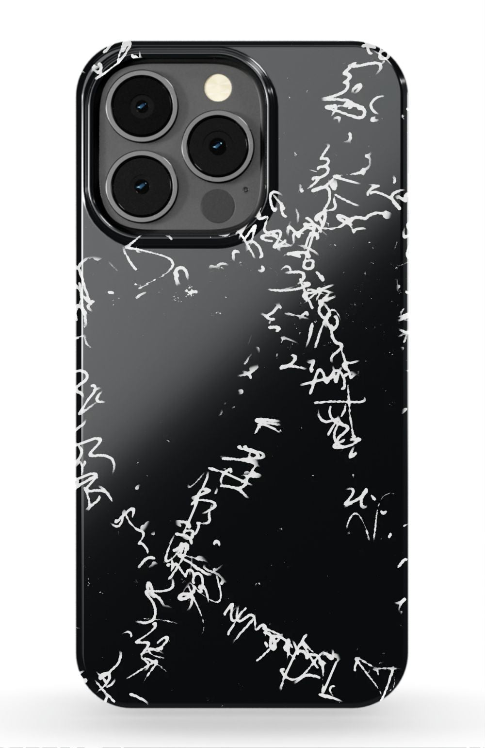 Dark Messy Graffiti Phone Case - B7Cases