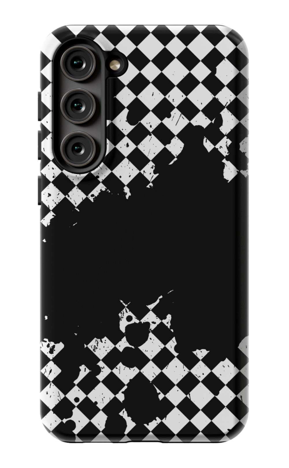 Grunge Checkered Phone Case - B7Cases