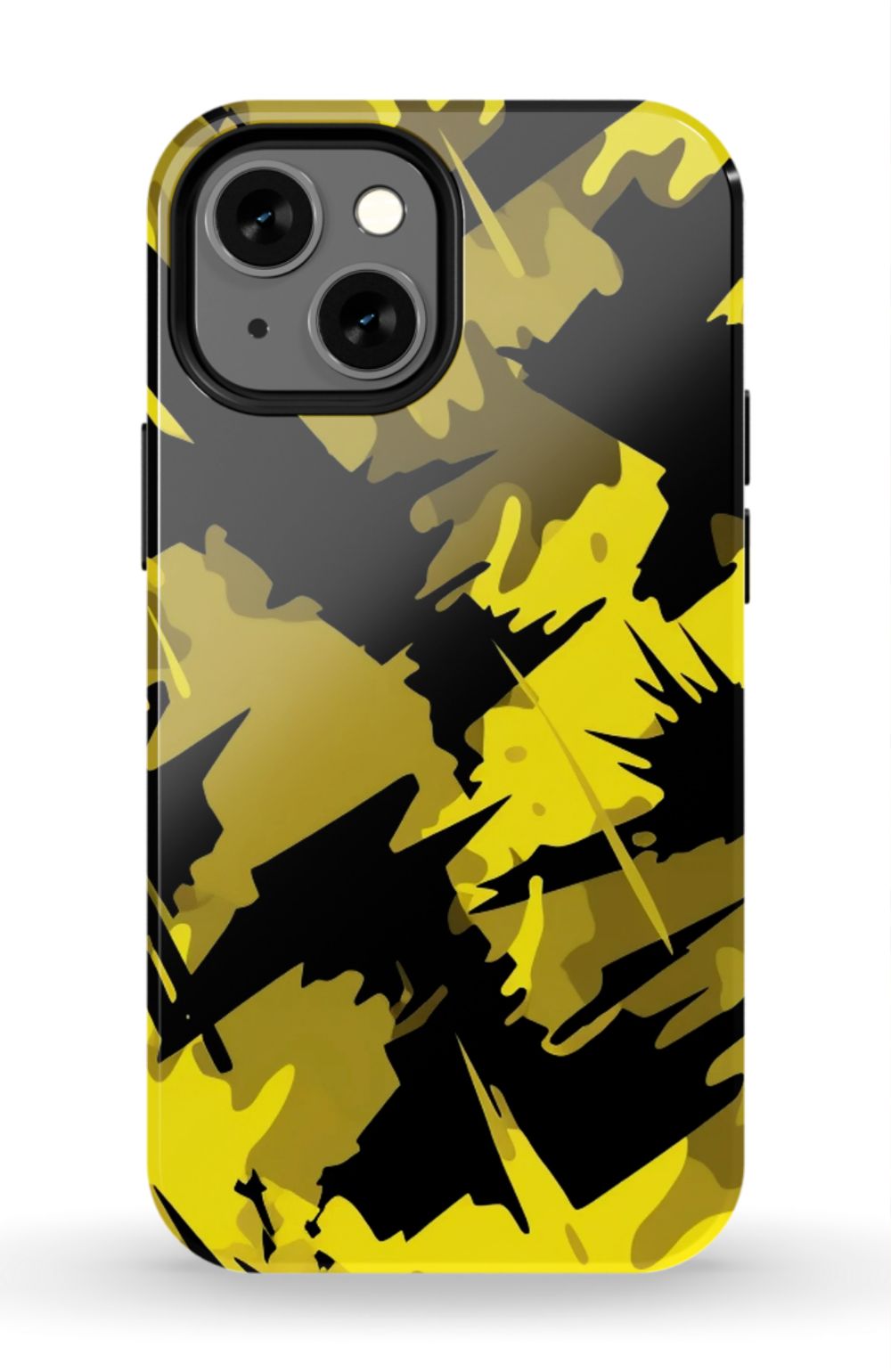 Yellow Blazing Camo Phone Case - B7Cases