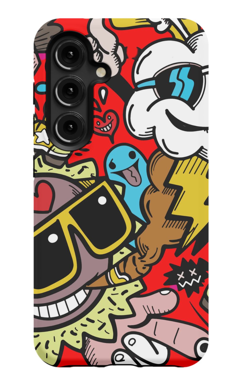 Street Bombing Graffiti Phone Case - B7Cases