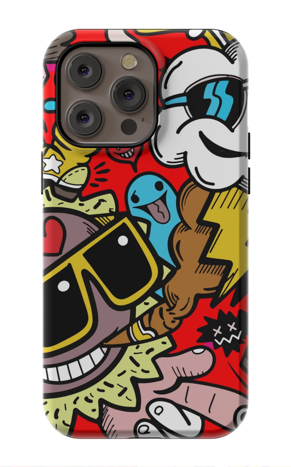 Street Bombing Graffiti Phone Case - B7Cases