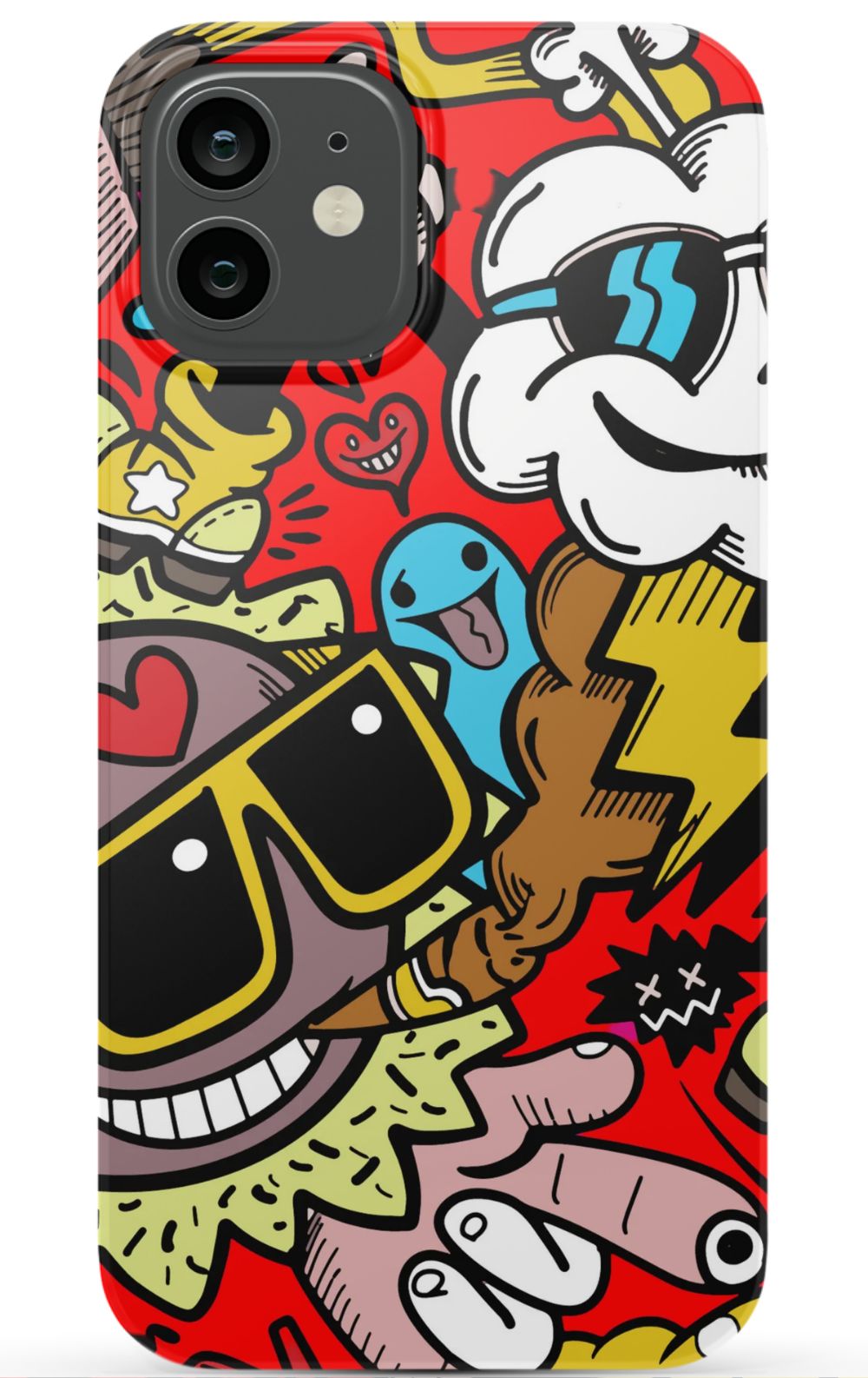 Street Bombing Graffiti Phone Case - B7Cases