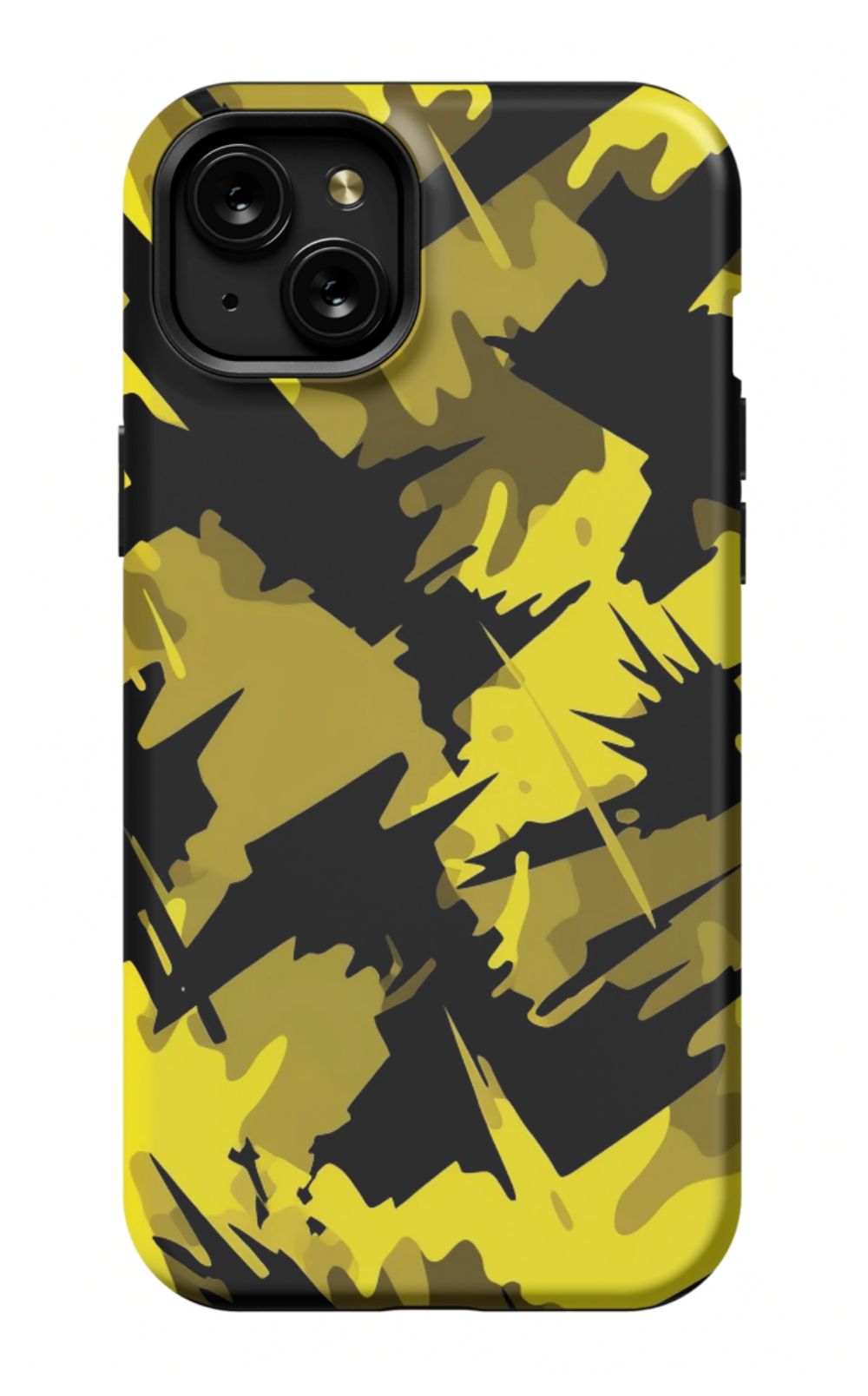 Yellow Blazing Camo Phone Case - B7Cases