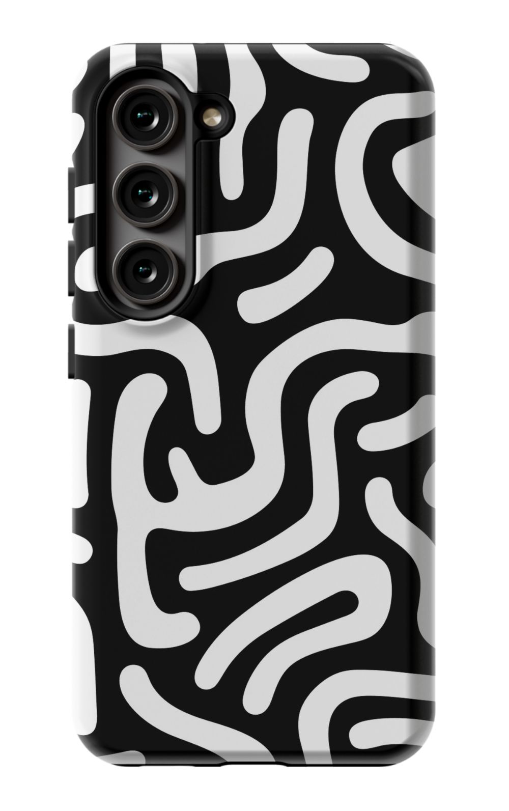 Monochrome Strokes Phone Case - B7Cases