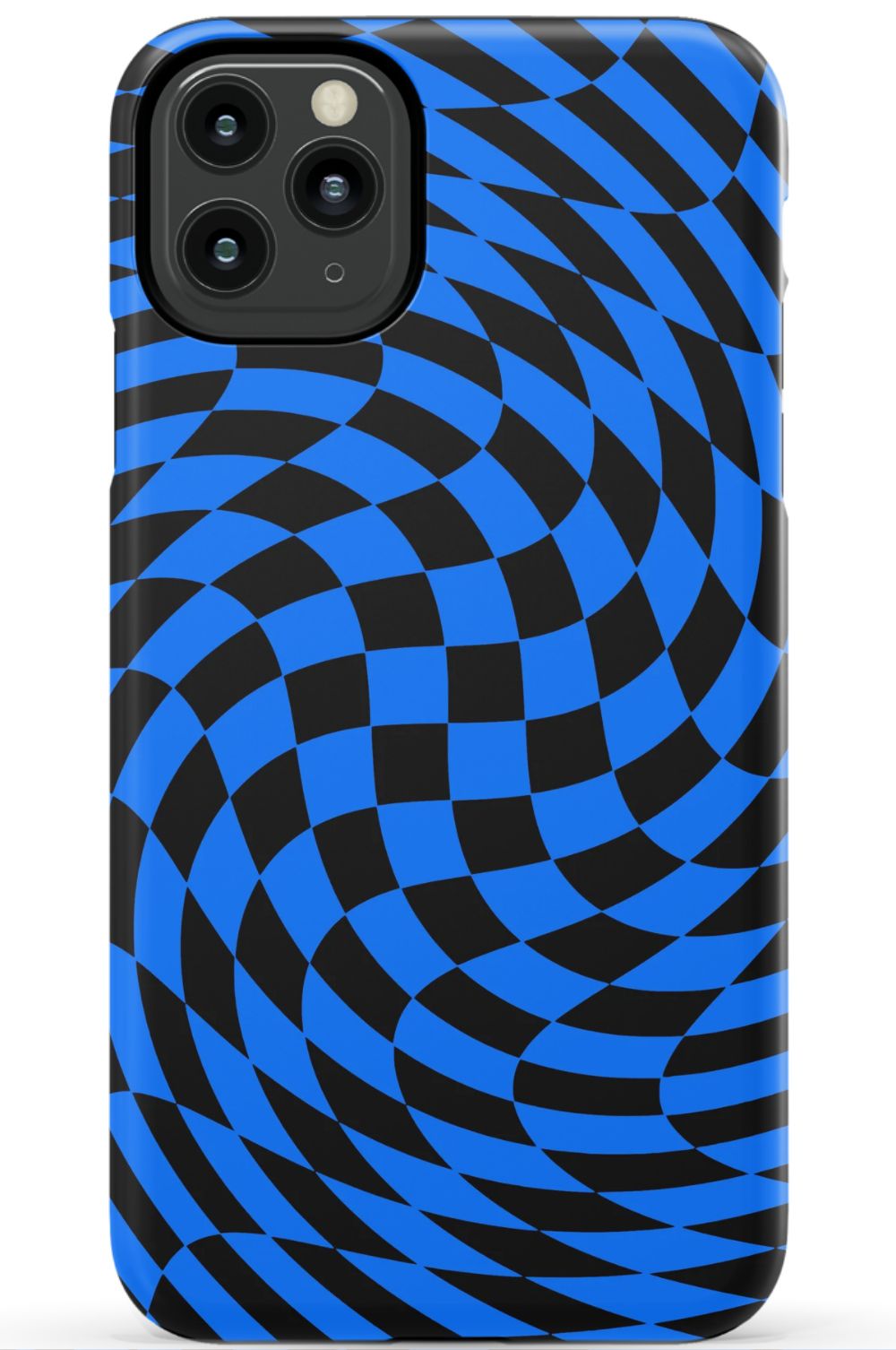 Twisted Blue Checkered Phone Case - B7Cases