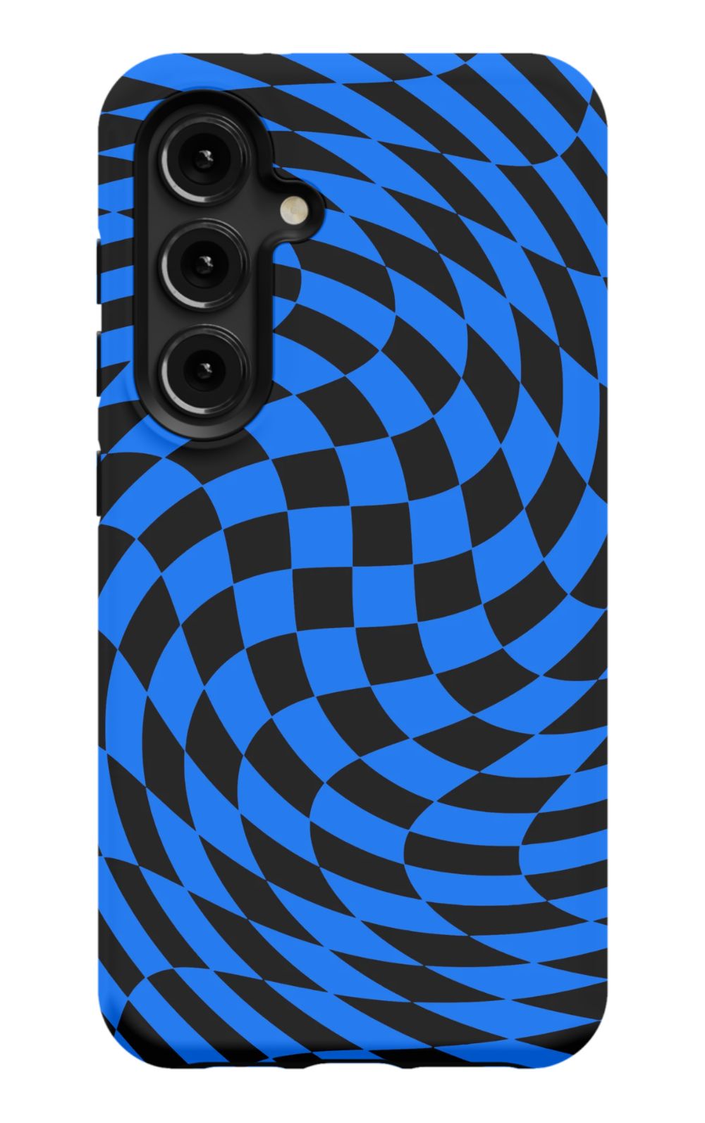 Twisted Blue Checkered Phone Case - B7Cases