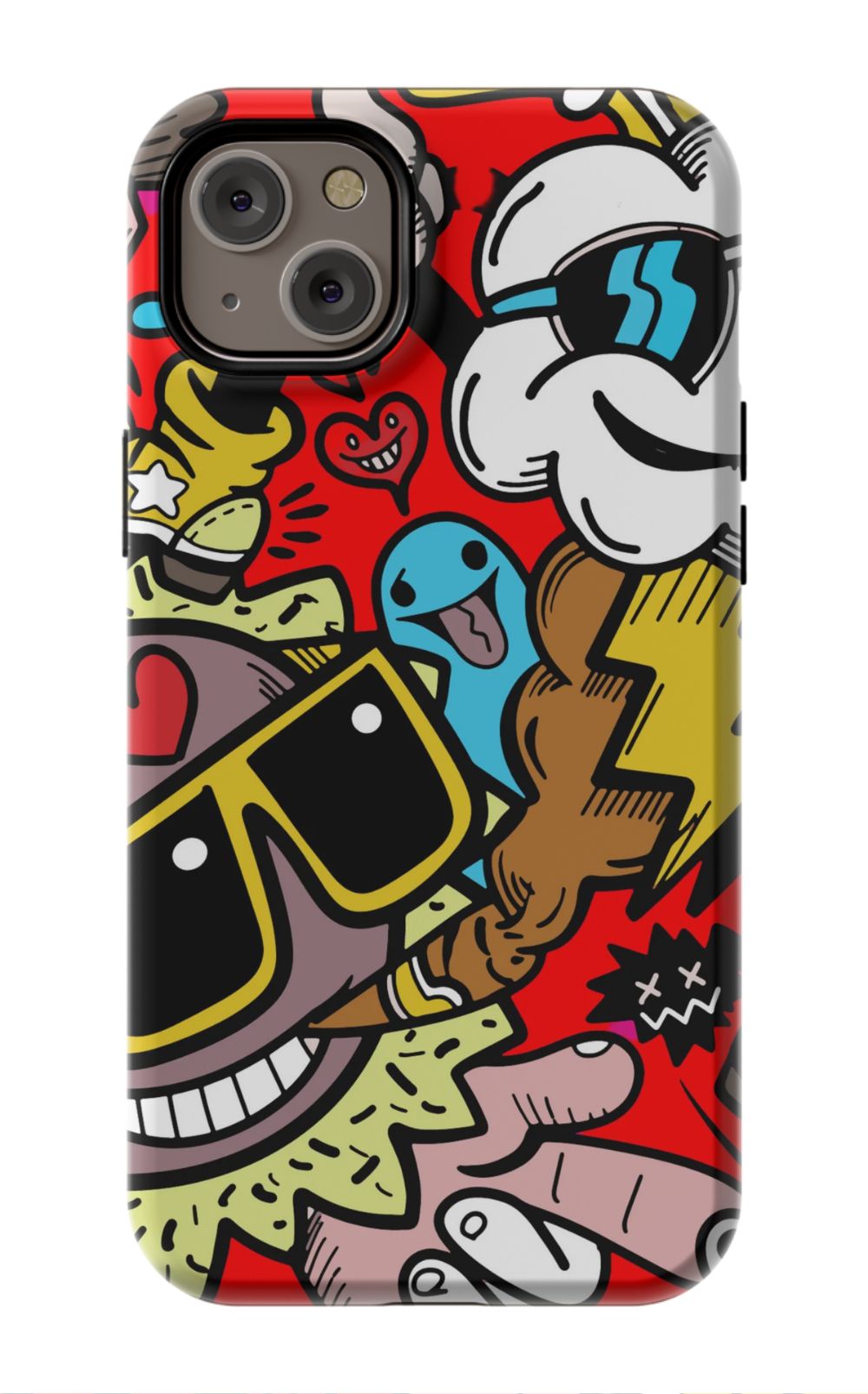 Street Bombing Graffiti Phone Case - B7Cases