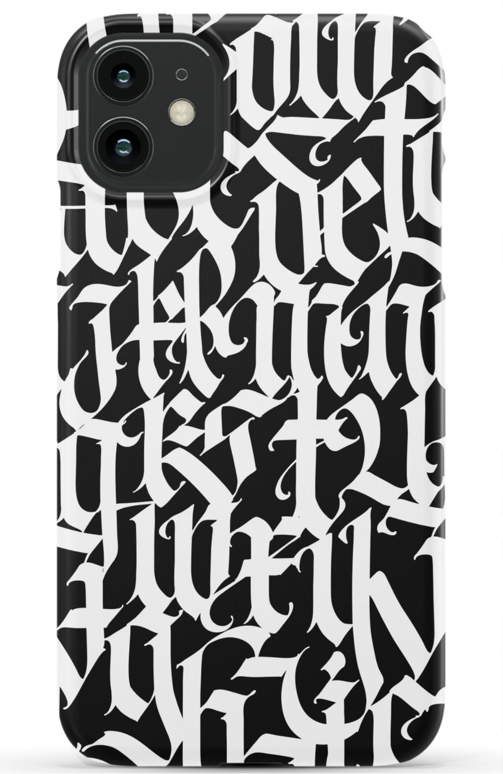 Gothic Letters Graffiti Phone Case - B7Cases