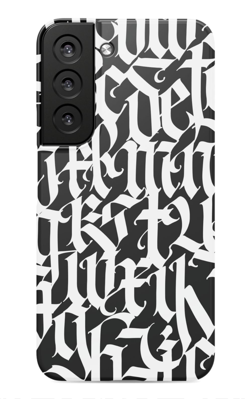 Gothic Letters Graffiti Phone Case - B7Cases