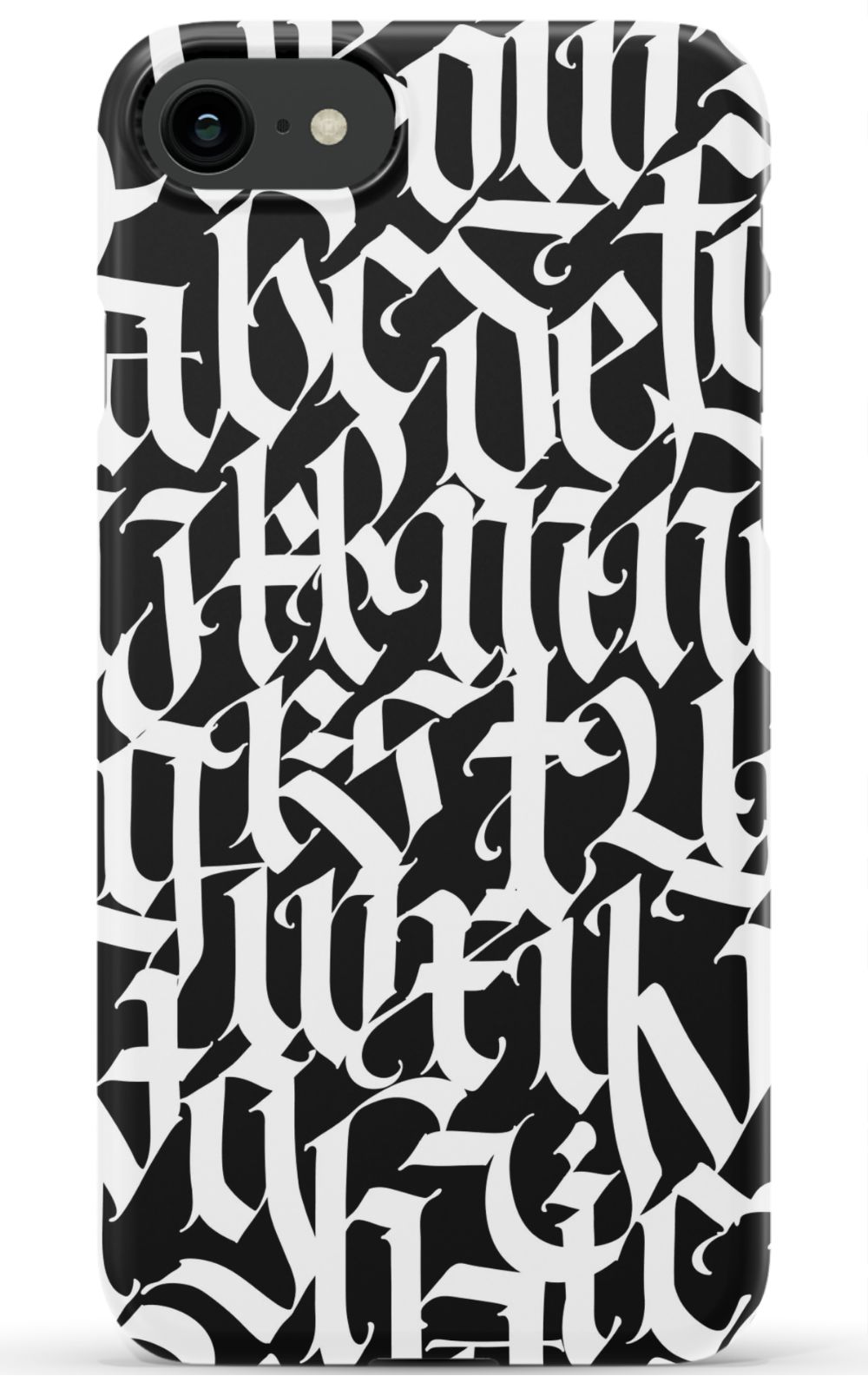 Gothic Letters Graffiti Phone Case - B7Cases