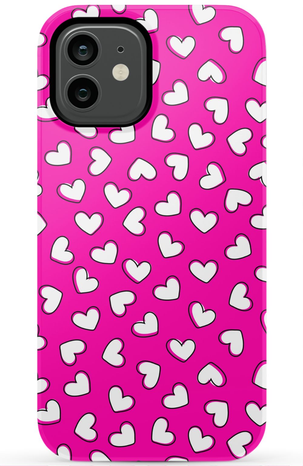 Pink Euphoria Hearts Phone Case - B7Cases