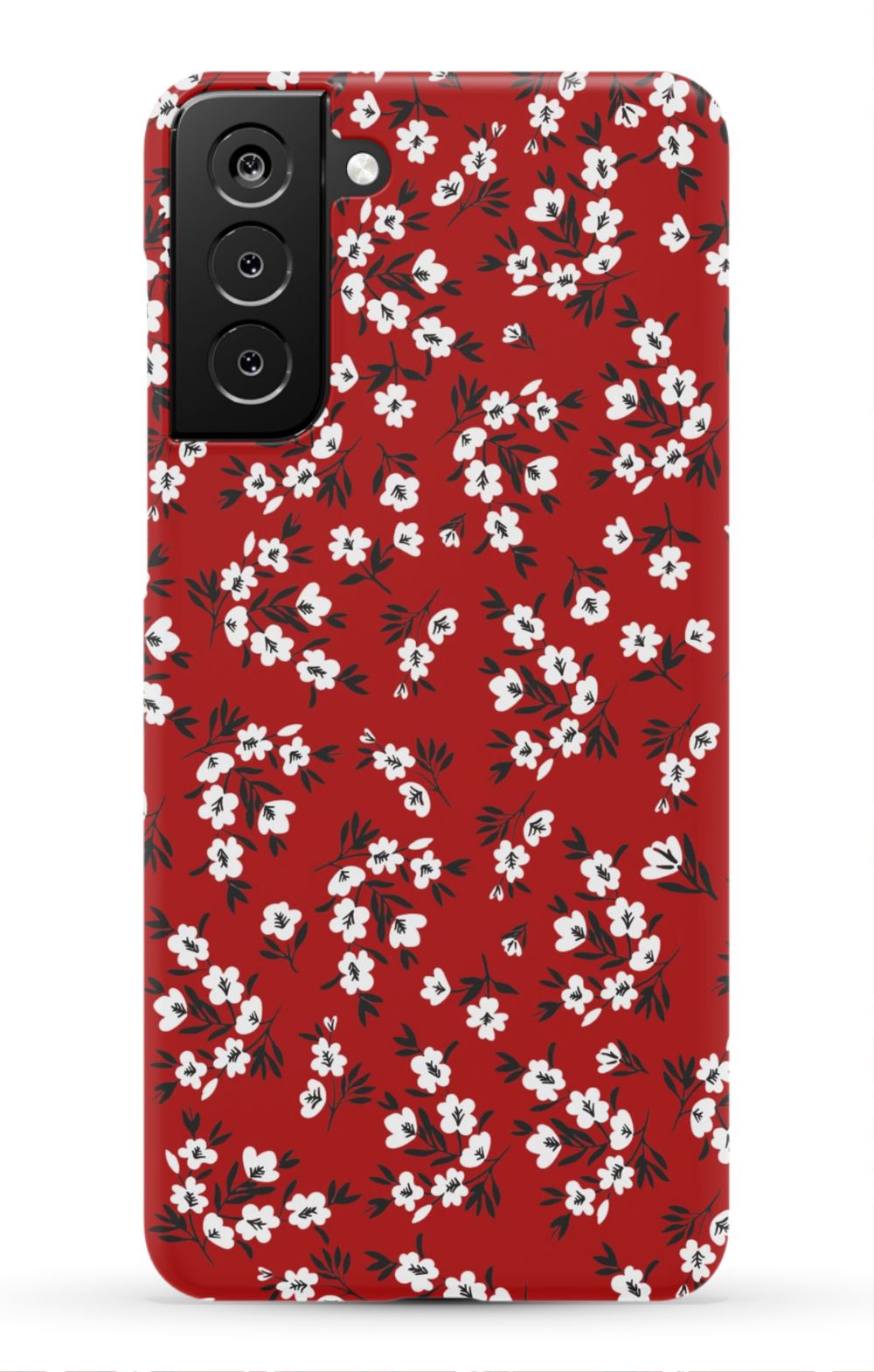 Red Blooming Phone Case - B7Cases