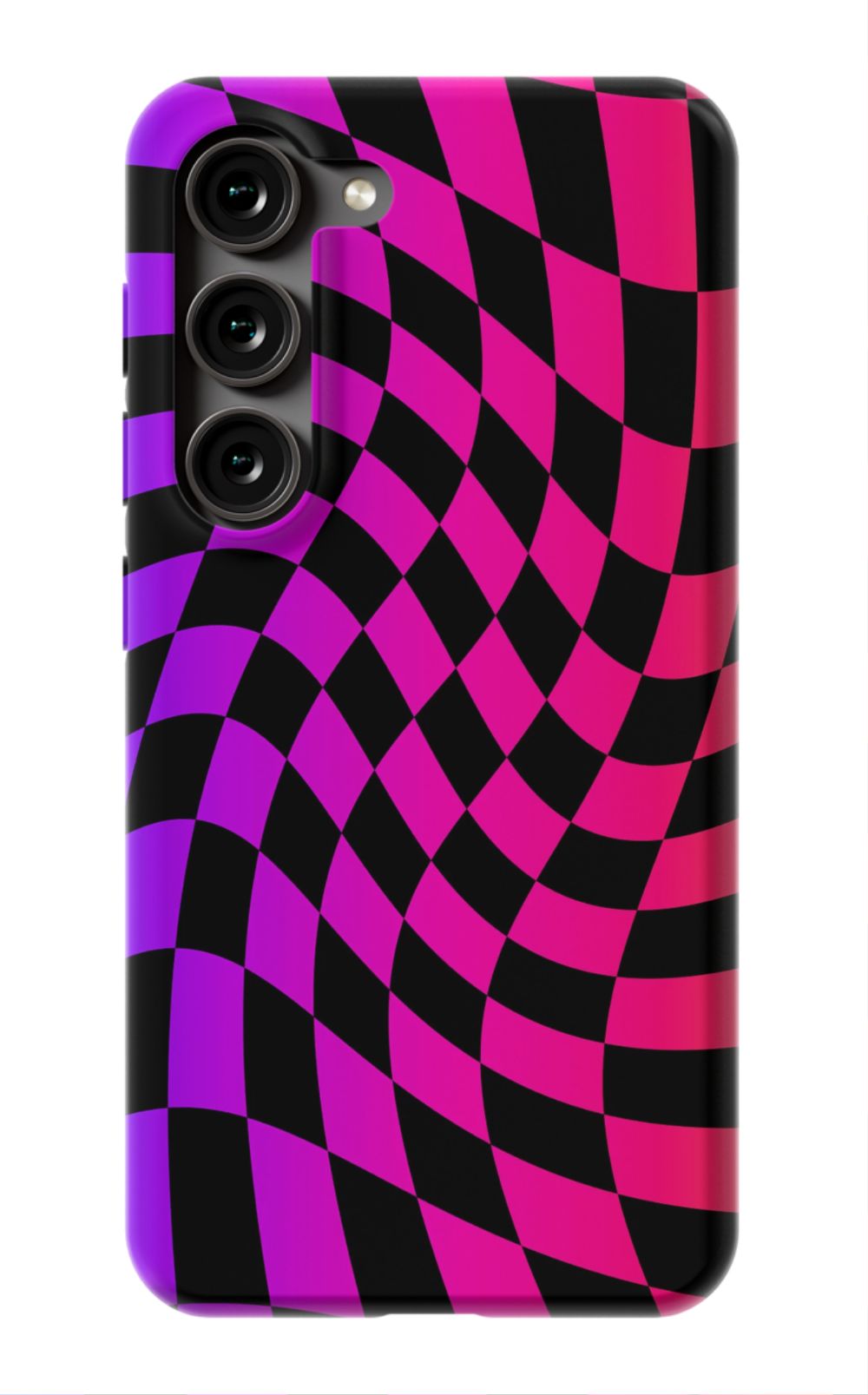 Wavy Checkers Phone Case - B7Cases