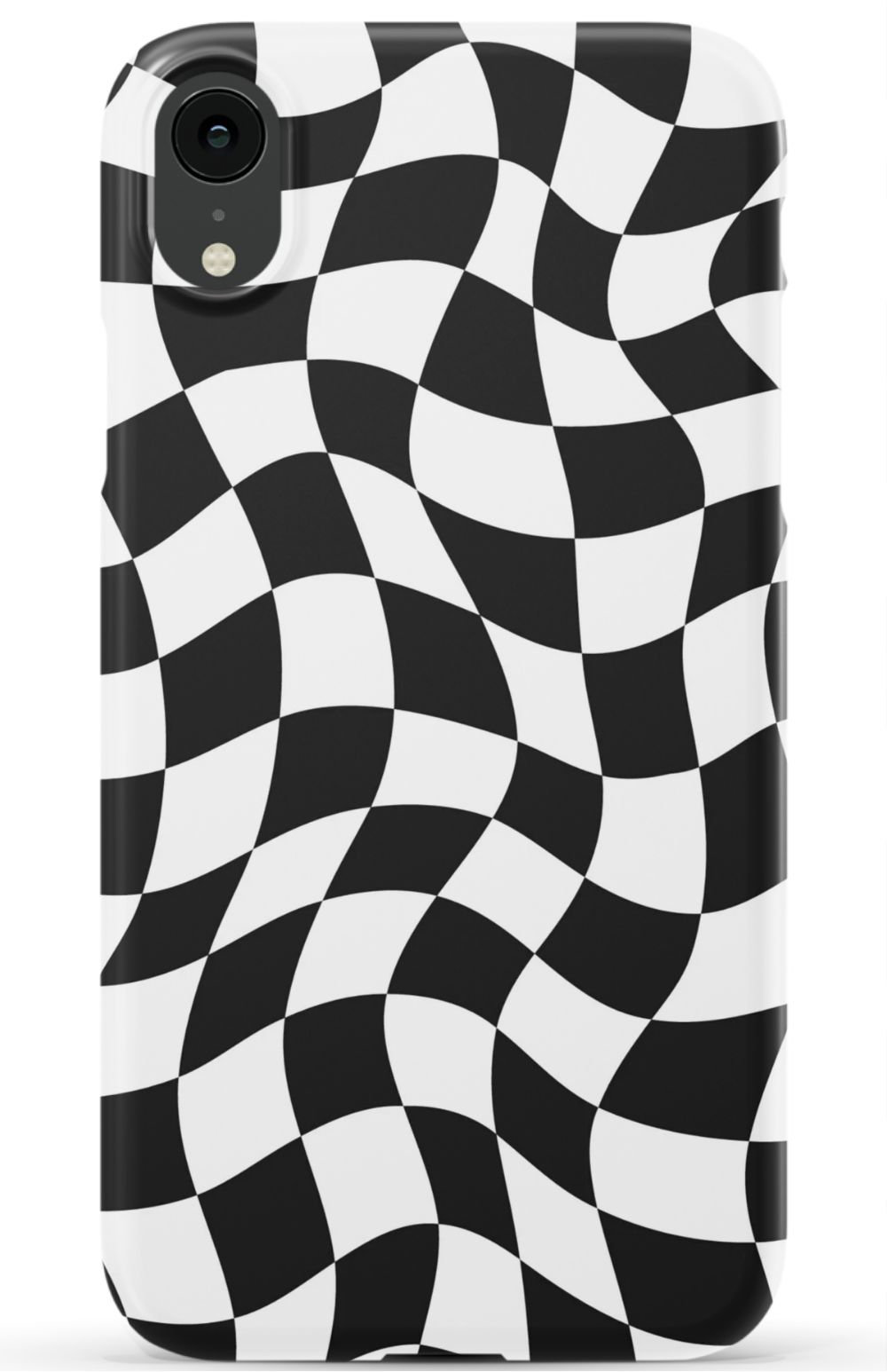 Black White Checkered Phone Case - B7Cases