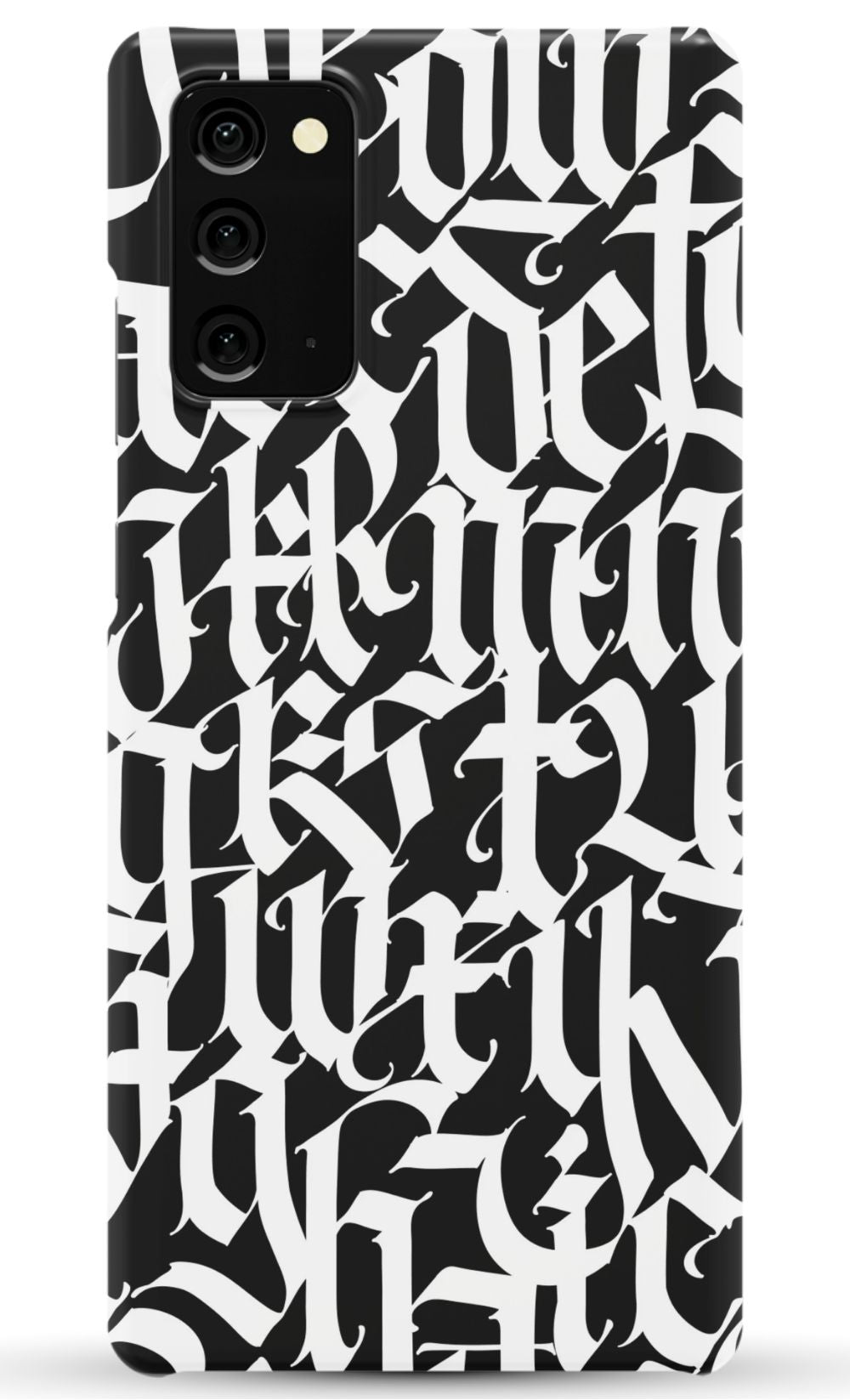 Gothic Letters Graffiti Phone Case - B7Cases