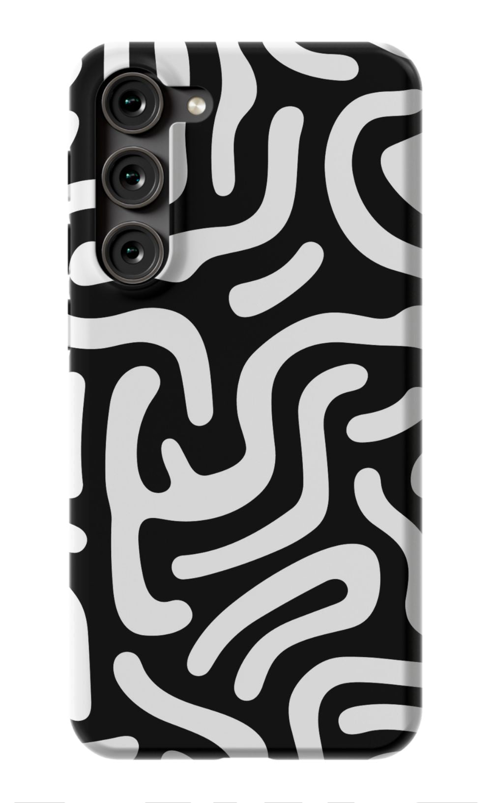 Monochrome Strokes Phone Case - B7Cases