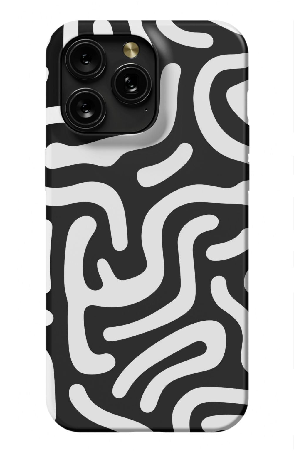 Monochrome Strokes Phone Case - B7Cases