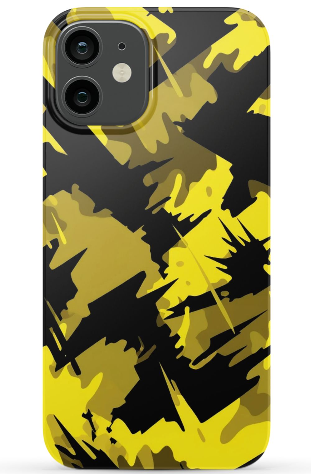 Yellow Blazing Camo Phone Case - B7Cases