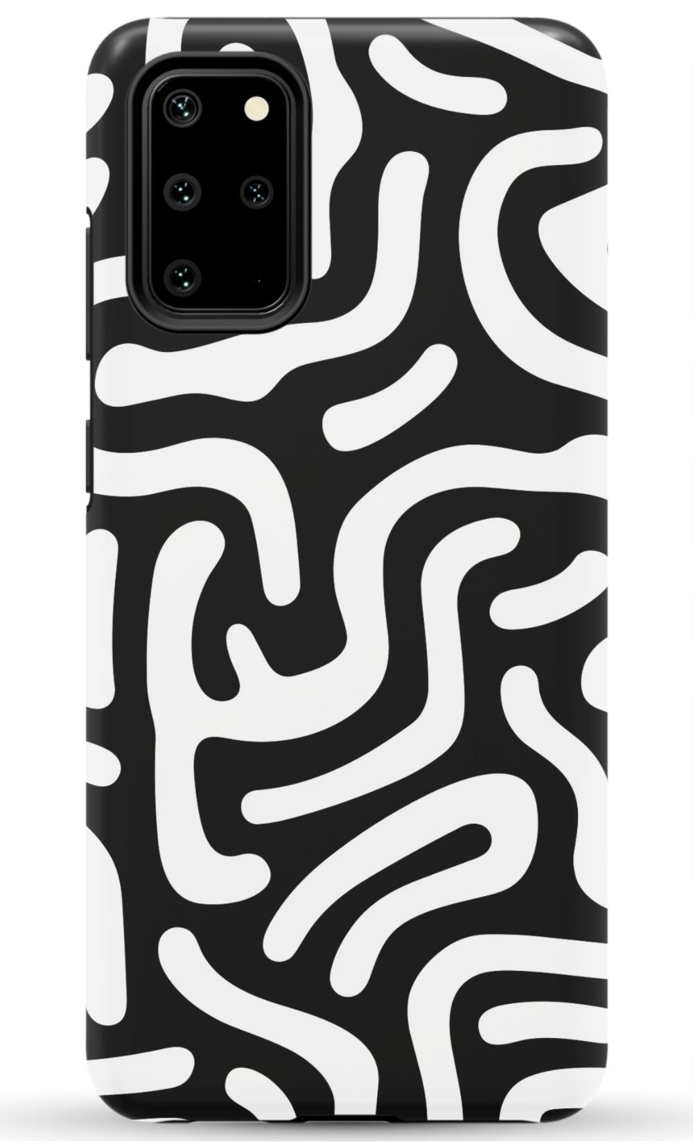 Monochrome Strokes Phone Case - B7Cases